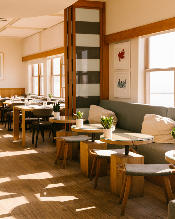 indoor dining room