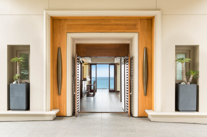 entrance