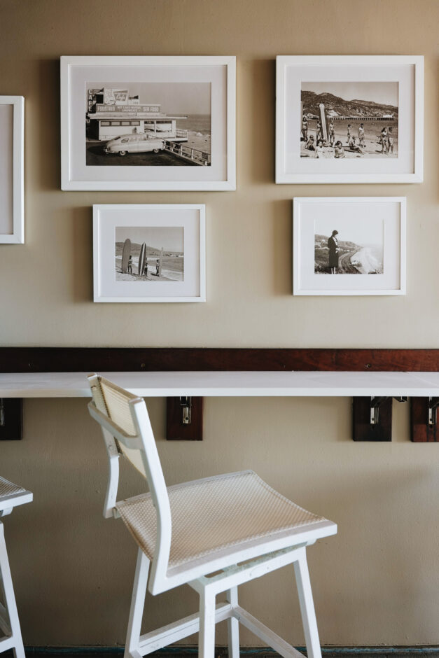 chair and photos