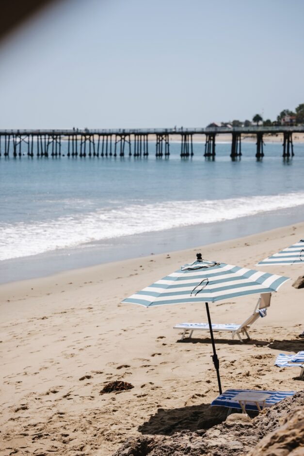 private beach