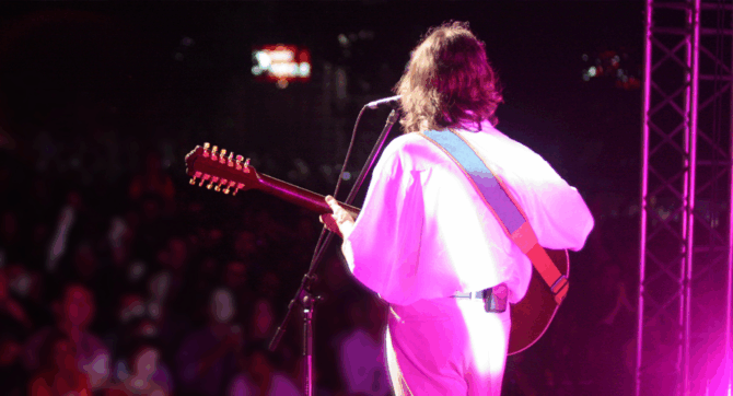 Live music performance in Malibu