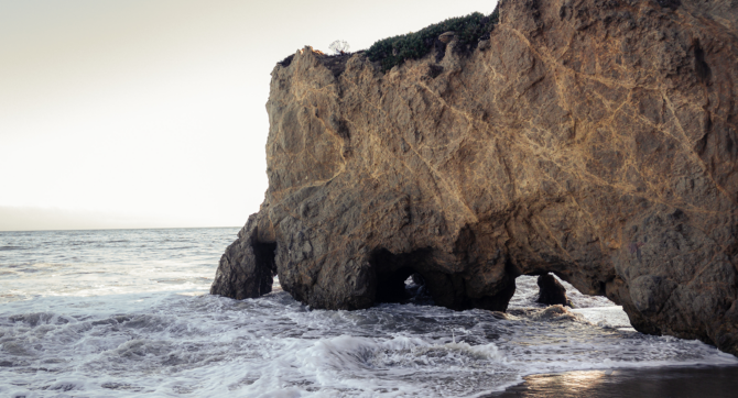 El Matador Beach at sunrise