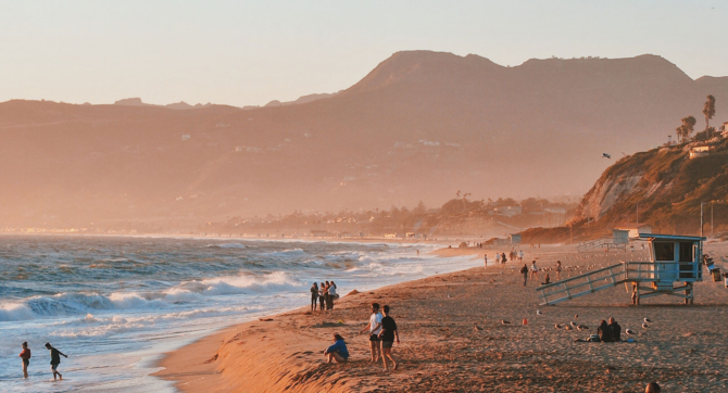 Zuma Beach in Malibu